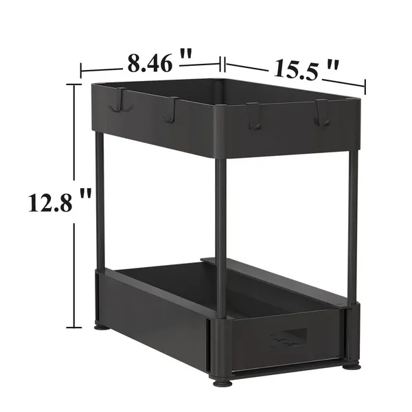 Raised guardrails on the ClearReach organizer